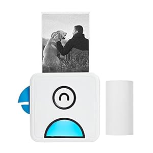 Aibesy Poooli L1 Mini-fotoprinter, 200 dpi, thermoprinter, BT, draadloze ontvanger, labelsticker, maker voor werkschema…