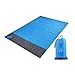 SDGGDJPSD Beach Blankets Camping Mat Waterproof Pocket Beach Blanket Portable Picnic Mattress Outdoor Travel Sand(Orange)