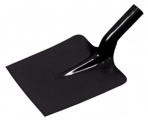 KS TOOLS 144.0806 - Pelle Carrée Sans Manche avec Col de Cygne - Pelle pour Jardin et pour Maçonnerie - 25 cm