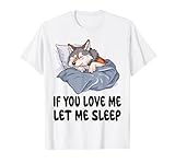 Photo Gallery cute wolf if you love me let me sleep pigiama camicia da notte maglietta Photo Gallery cute wolf if you love me let me sleep pigiama camicia da notte maglietta
