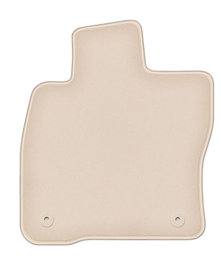 Tapis conducteur Cupra Leon KL Sportstourer Hybride 2020-2024 beige velours antidérapant
