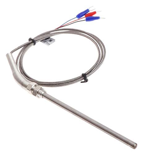 Rtd Pt100 Temperature Sensor Thread M8 Cable 1MTR AMVO