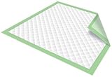 GREAT QUALITY: high quality hypoallergenic materials provide convenience for secure and swift use MAXIMUM COMFORT: soft medical grade cotton fills this waterproof underpad for optimum control over spills HIGH ABSORBENCY: high level absorbency allows ...