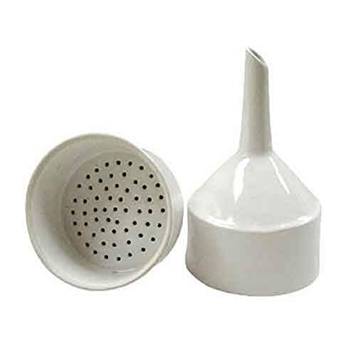 AANIJ® Porcelain Buchner Funnel 50mm, Filter Funnel Thick Stem for Laboratory (Pack of 1
