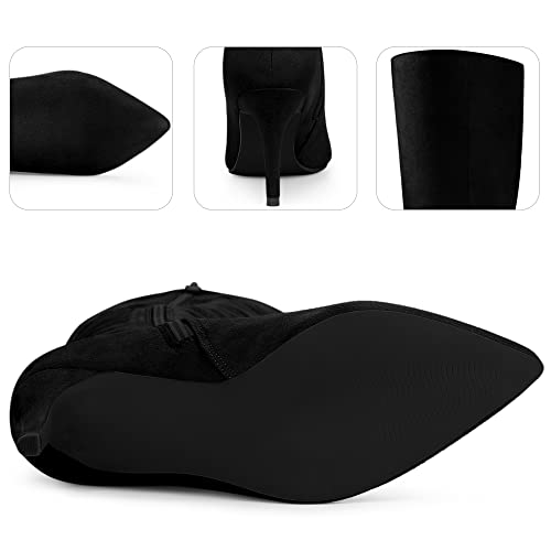 Perphy Pointed Toe Side Zip Stiletto Heel Tall Boot Thigh Knee High Boots for Women4