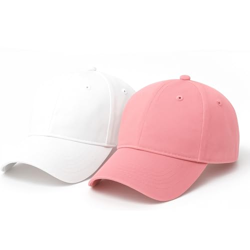 Image of Amazon Brand - Anarva Unisex Cotton Baseball Cap Combo Pack of 2