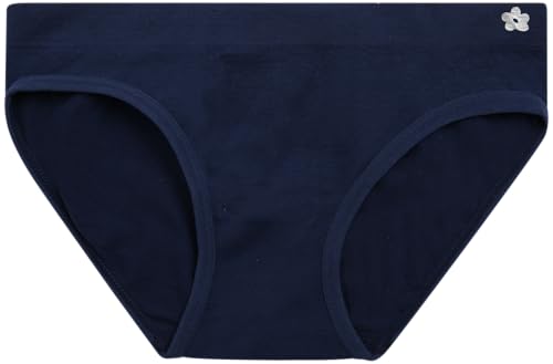 Limited Too Girls' Bikini Panties - 4 Pack Soft Jacquard Microfiber Seamless Bikini Underwear for Girls (Sizes: S-XL)4