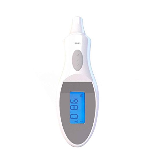 Preisvergleich Produktbild mailfoulen 100B LCD-Digital-Thermometer Infrarot-Ohr-Temperatur-Messgerät Baby Erwachsene Körper IR Termometer