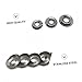 LALADEFIEE 100 Pcs 304 Stainless Steel Fisheye Cup Bolt Washers Rust-Proof Screw Fixing Gaskets for Industrial and Mechanical Fastening