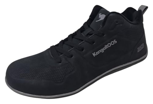 KangaROOS K-bfm Paice Mid, Zapatillas Hombre, Jet Black Mono, 47 EU
