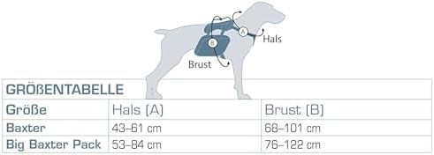 Kurgo Big Baxter Dog Backpack, Barn Red