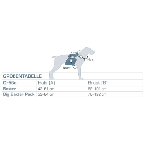 Kurgo Big Baxter Dog Backpack, Barn Red