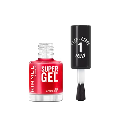 RIMMEL SUPER GEL ESMALTE DE UÑAS 16 CERISE POP 12ml