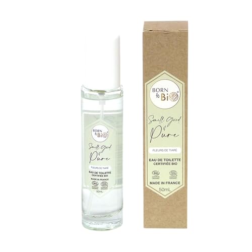 Eau De Toilette Flor de Tiaré Born To Bio 50 ml