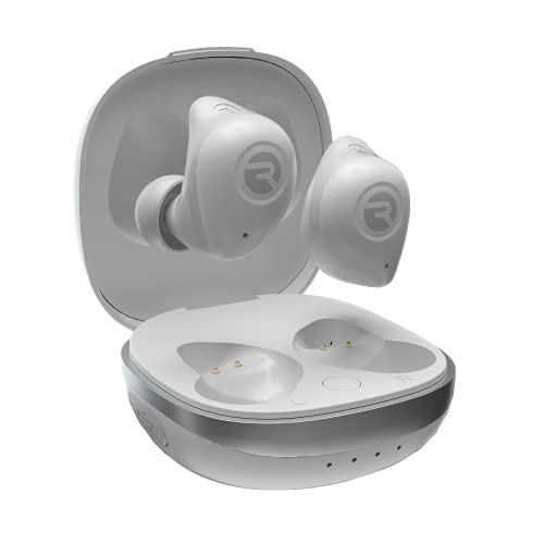 Raycon Fitness Bluetooth True Wireless Earbuds with Built in Mic 54 Hours of Battery IPX7 Waterproof and Charging Case with Talk, Text, and Play Bluetooth 5.2 Portable Sport (Frost White) Raycon Fitness Bluetooth True Wireless Earbuds with Built in Mic 54 Hours of Battery IPX7 Waterproof and Charging Case with Talk, Text, and Play Bluetooth 5.2 Portable Sport (Frost White)
