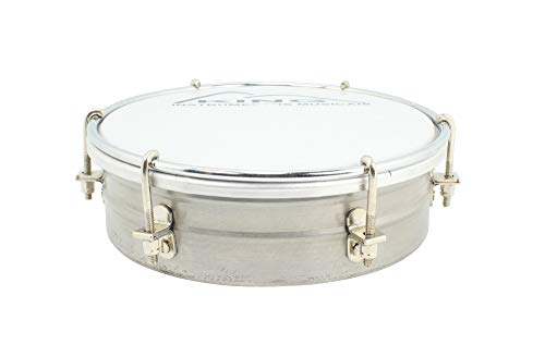 KING tamborim batucada tôle Acier lisse 6 " avec accordeur Cover
