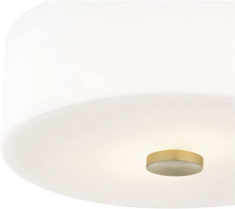 Mitzi H146502-PN Sophie - 2 Light Flush Mount 4.5 inches Tall and 11.75 inches Wide - Polished Nickel