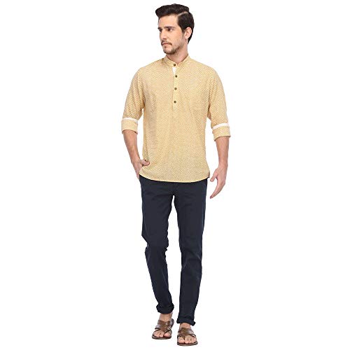 Image of Ethnix by Raymond Men's Cotton Regular Kurta