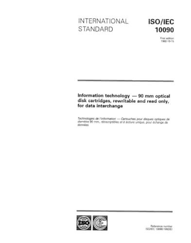Évitez la perte de données avec le disque optique 90 mm ISO/IEC 10090 résistant