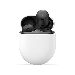 Google Pixel Buds Pro – Noise Canceling Earbuds – Up to 31 Hour Battery Life with Charging Case – Bluetooth Headphones – Compatible with Android – Charcoal