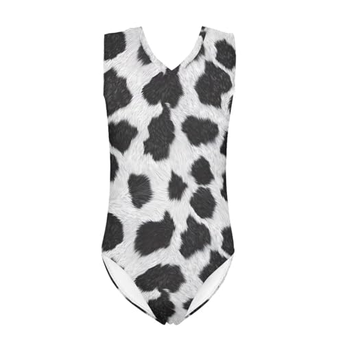 Image of Cartoon Pattern Kids Girls Bathing Suits One Piece Swimsuit Soft & Quick Dry, 5-14Years