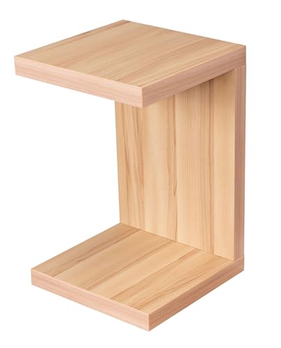 levandeo Beistelltisch Coco Kernbuche 32x32cm Höhe 50cm Keine Montage fest...