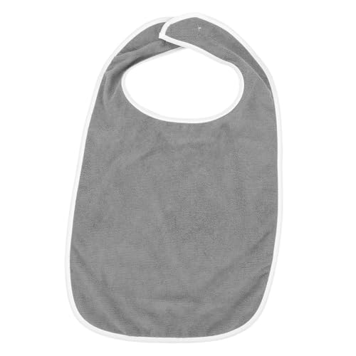 HEALLILY Multi-Purpose Adult Bibs Drool Bib for Eating Makeup Face Washing Comfortable Fit Senior Special Needs