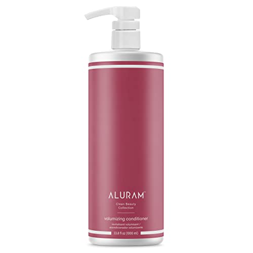 ALURAM Volumizing Conditioner Weightless Moisture for Volume & Fullness for All Hair Types 33.8 Fl Oz