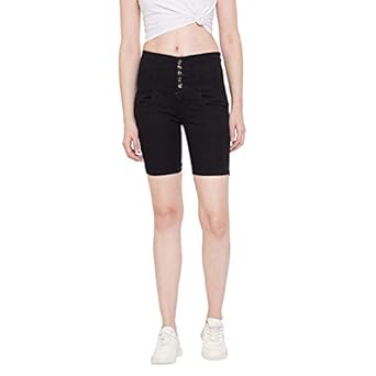 black denim shorts amazon