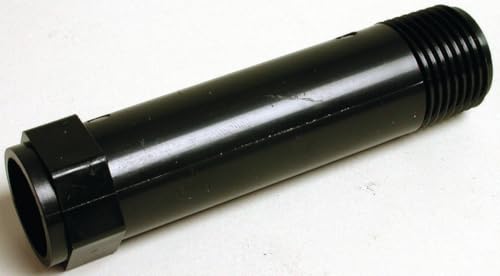 Dial 3-1/2 inch H Plastic Black Drain/Overflow Pipe Kit