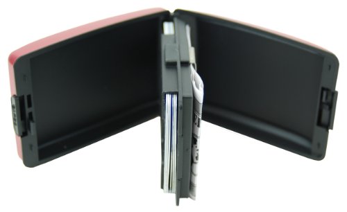 MARSHAL New Aluminum Credit Card Wallet - RFID Blocking Case - A200113, Silver4