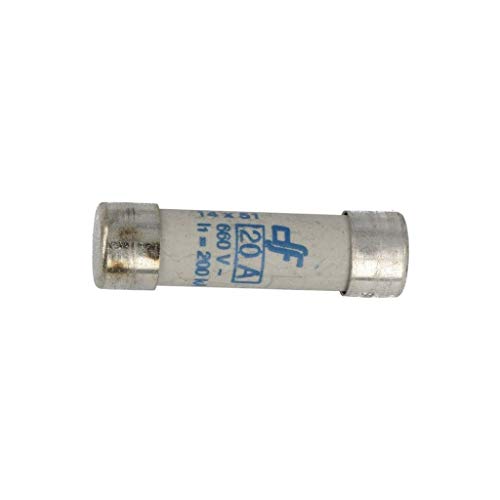 Fusible aR 20A 690V haute conductivité en cuivre argenté DF Electric 14x51mm