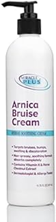 Miracle Plus Arnica Cream Bruise Relief Vitamin K Cream For Bruises And Swelling On Skin, Bruise Cream Extra Strength Lotion, Moisturizing Bruise Formula Skin Care Gel W/Horse Chestnut, 11.75Oz Pump