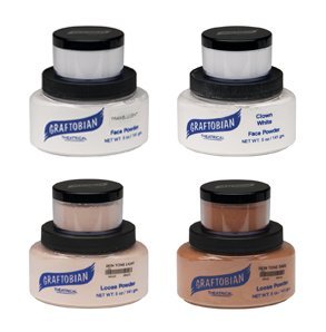 Graftobian Loose Powder (5 oz, Skin Tone Dark)