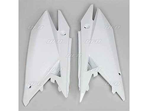 Plaques latérales UFO Blanc Suzuki RM-Z450 carrosserie plastique moto tout terrain