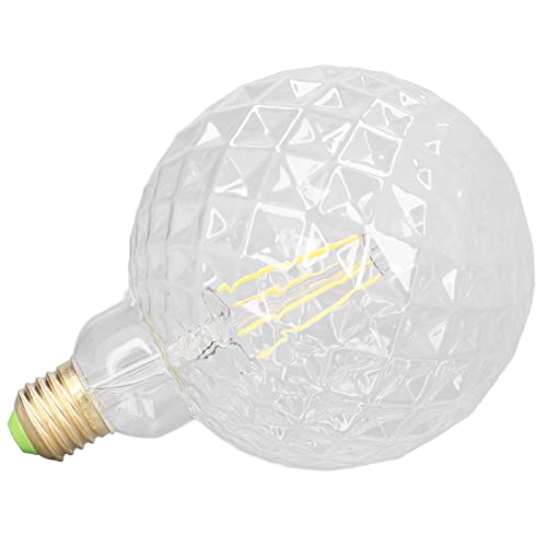 Marhynchus Ampoules Rondes 4W, 4W ANANAS NEUTRAL ANANAS BALBE LED 360LM Lampe Décorative Intérieure E26 E27 4000K Retro pour la Maison de café, Ampoule LED