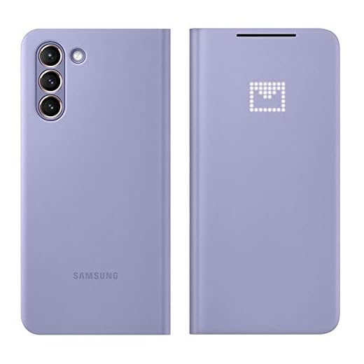 Samsung LED View Cover för G996B Samsung Galaxy S21+ – violett
