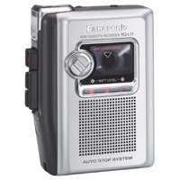 Panasonic Leitor de Cassete Portátil RQ-L11 - Gravador Compacto