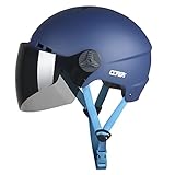 【Gafas extraíbles】 Las gafas se pueden girar hacia arriba y hacia abajo, lo que puede proteger sus ojos y cara de la lluvia, el viento y la arena, etc. de manera efectiva. porque se pueden subir y bajar. Por lo tanto, no le impedirá usar las gafas.Cuando no las necesite, puede girar las perillas a ambos lados de las gafas para quitarlas.