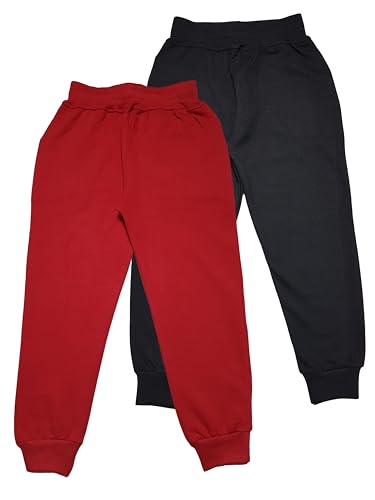 Image of STARLATH Track Pants for Boys, Cotton Lowers and Pajama for Boys (Pack of 2)