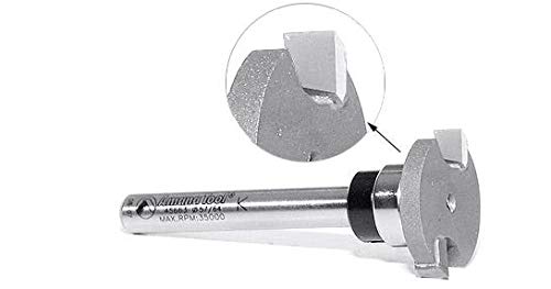 Miniatura 6 de Amana Tool - 45668 Cortador dedicado recto de pisos con punta de carburo 1-14 de diámetro x 14