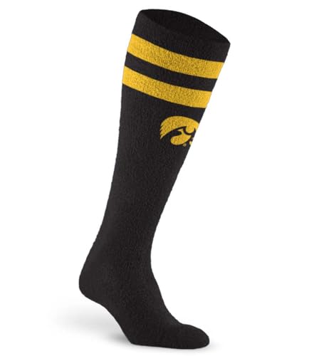 For Bare Feet NCAA Cozy Feather Compression Varsity Stripe Team Colour