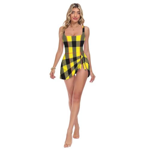 Maillot de bain amincissant une pièce gainant et élégant pour masquer les petits complexes