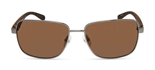 Image of Timberland mens Tba9263 Rectangular Polarized Rectangular Sunglasses