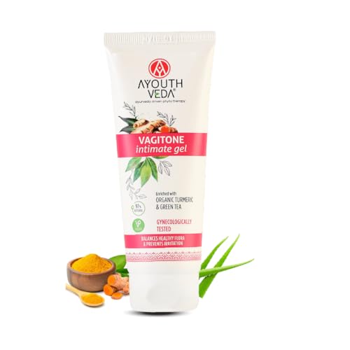 Ayouthveda Vagitone Intim-Gel 50g - Natürliche Pflege mit Bio-Kurkuma & Grüner Tee