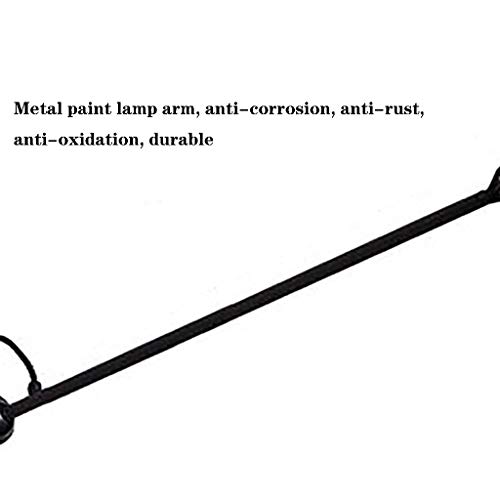 Lámpara de pared verde con brazo extensible rocker para iluminación de pasillo 6