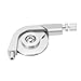 V Brake Handlebar Aluminium Alloy bikes Brake , V Brake Stroke Converter , bikes Disc Brake Conversion Aluminum Alloy CNC hining V Brake Caliper Regulator for Road Cycling bikes Accessories(Sliver)