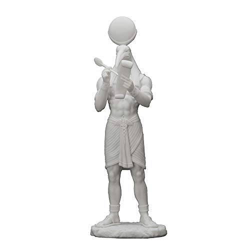 Estatua diseño Veronese de 11 pulg resina acabado mármol