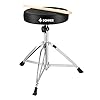 Donner DED-80 Electric Drum Kit, Electronic Drum Sets for Beginner with 4 Quiet Mesh Drum Pads & Drum Throne Set, Padded Seat Height Adjustable Drum Stools, 5A Drumsticks Included #4