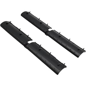 NaschLager Kehrkante 2 Stück Sweep Edge kompatibel mit Kärcher FC 5 FC 5 Premium FC 5 Cordless Ersatz Gummileiste Bodenkopf Abdichtung für Saugkanal Schmutzaufnahme Zubehör für Nass Trocken Reinigung